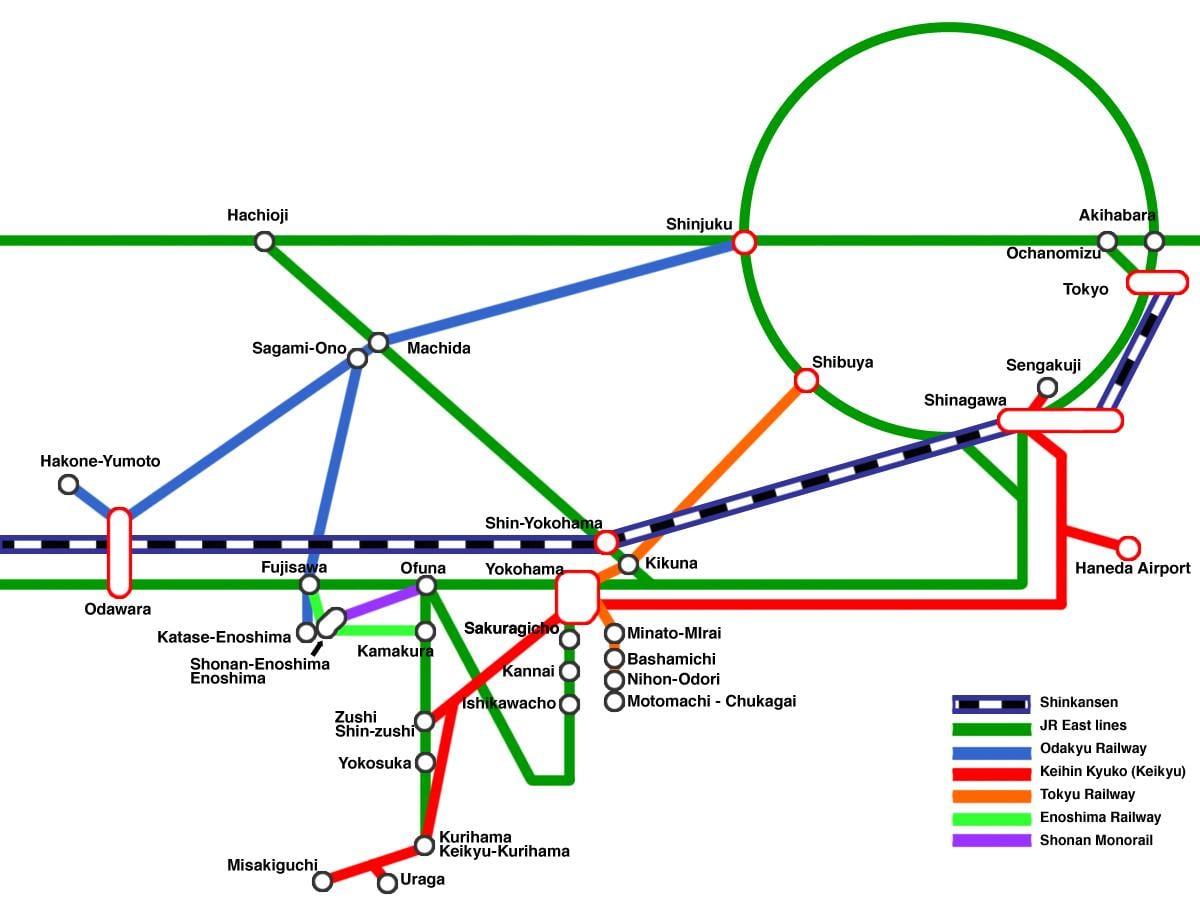 Yokohama liy kat jeyografik