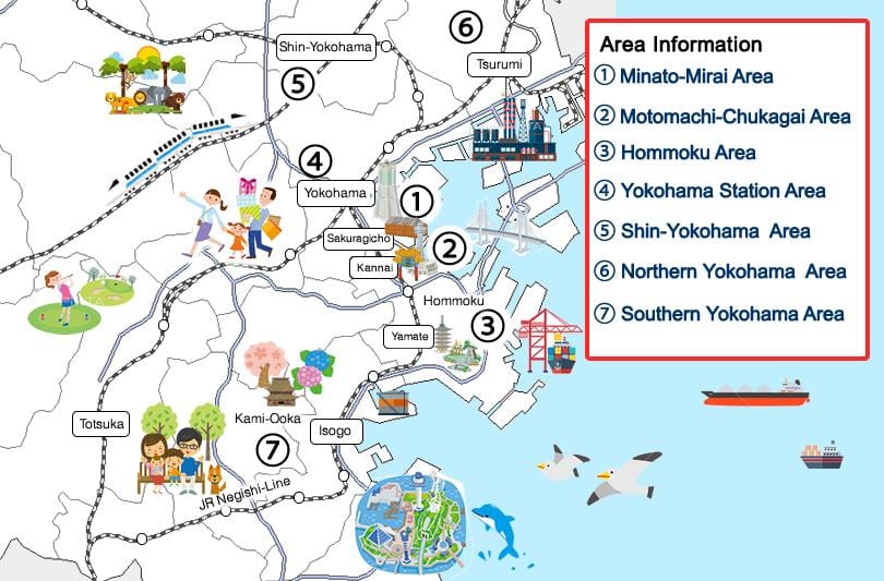 Yokohama vizite kat jeyografik