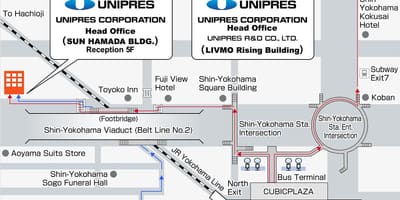 Kat jeyografik nan shin Yokohama