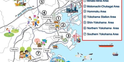 Yokohama vizite kat jeyografik